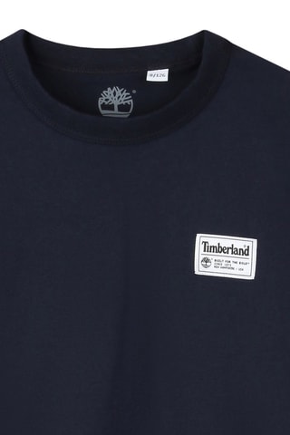 Biologisch Katoenen T-shirt - Marineblauw - Timberland