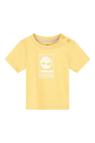 Biologisch Katoenen T-shirt - Geel
