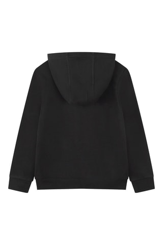 Biologisch Katoenen Sweater met Capuchon - Zwart