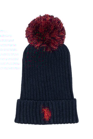 Gorro - Azul-escuro e vermelho