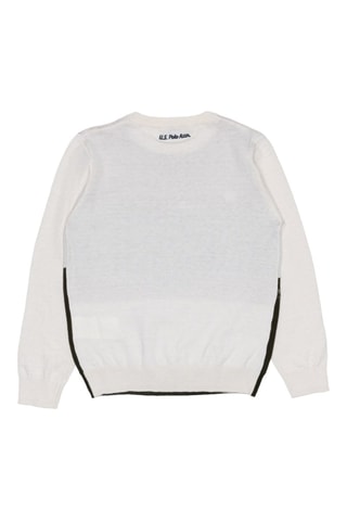 Camisola - Branco e caqui