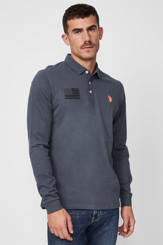 Polo - Cinzento-escuro
