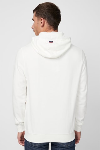 Sweat com capuz - Branco