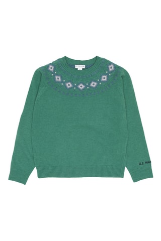 Camisola de lã - Verde