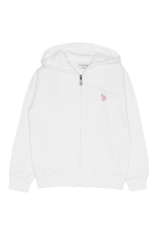 Sweat com capuz - Branco