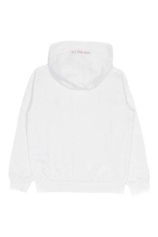Sweat com capuz - Branco
