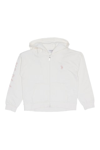 Sweat com capuz - Branco