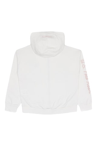 Sweat com capuz - Branco