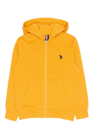 Sweat com capuz - Amarelo