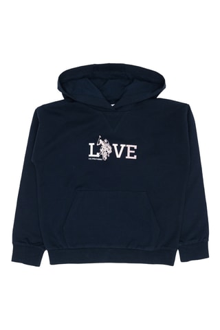 Sweat com capuz - Azul-marinho