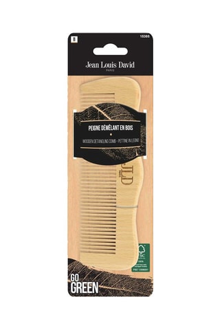 Peigne démêlant en bois