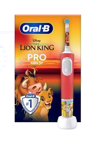 Brosse à dents électrique Oral-B Pro Kids Le Roi Lion Disney - Dès 3 ans