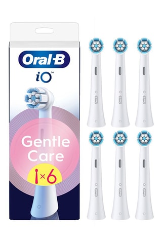 6 brossettes compatibles Gentle Care Oral-B Série iO