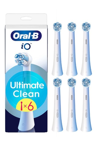 6 brossettes compatibles Oral-B Série iO Ultimate Clean