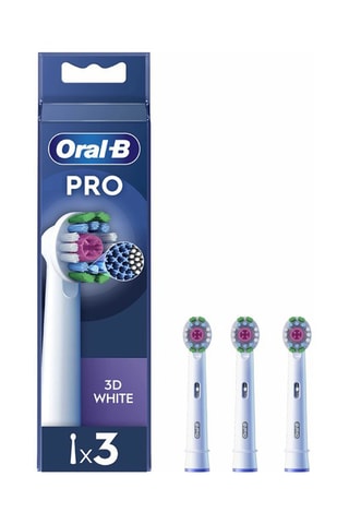 3 brossettes 3D White
