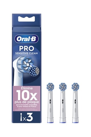 3 brossettes Oral-B Pro Sensitive Clean 