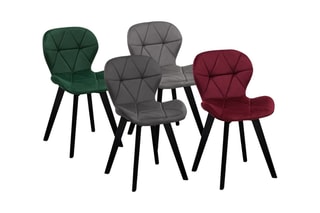 4 chaises en bois Daisy - 46 x 79 x 50 cm