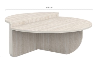 Table de salon - 90 x 90 x 35 cm
