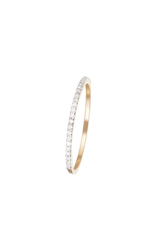 Trouwring Belle Alliance   Geelgoud en Diamanten