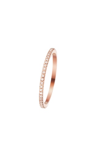 Trouwring Belle Alliance Roségoud en Diamanten