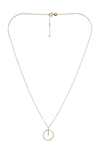 Ketting Cercle Prodigieux - Geelgoud en Diamanten 0,03 Karaat/9
