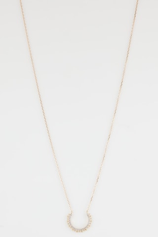 Ketting Leticia  Geelgoud en Diamanten