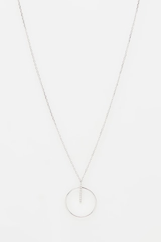 Ketting Cercle Prodigieux - Witgoud en Diamanten 0,03 Karaat/9