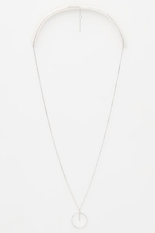 Ketting Cercle Prodigieux - Witgoud en Diamanten 0,03 Karaat/9