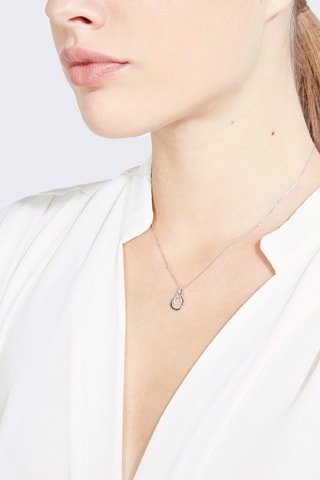 Hanger Nola Witgoud en Diamanten 0,06 Karaat/19
