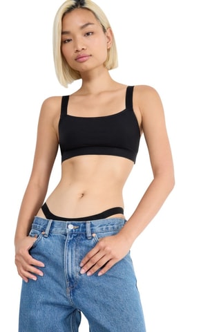 3 Biologisch Katoenen Tanga’s Go Casual - Zwart