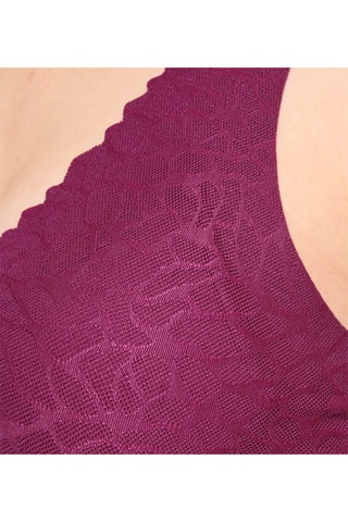 Beha Zero Feel Lace - Wijnrood