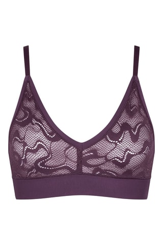 Bralette Donkerpaars