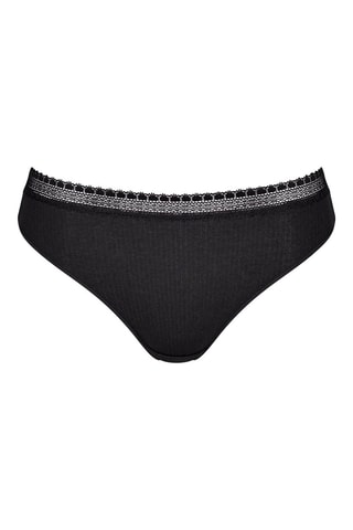 2 Slips GO Ribbed H - Zwart