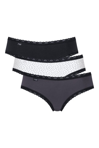 3 Slips Weekend - Zwart en Wit