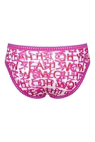 3 Slips Go - Fuchsia, wit en bordeauxrood