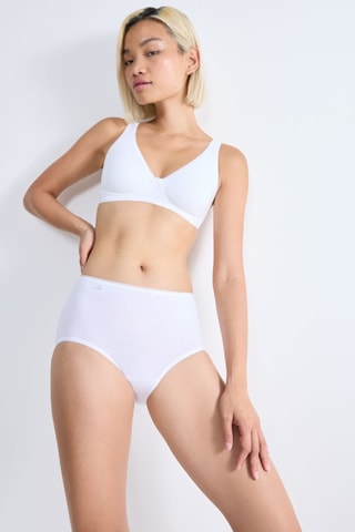 Hipster Cotton Midi - Wit
