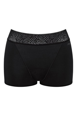 Menstruatieslip Hoge Taille Period - Hevige Menstruatie - Zwart