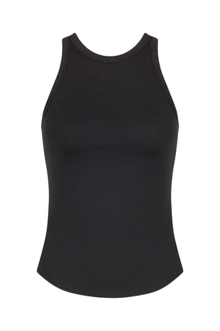 Hemd GO Ribbed Tank - Zwart