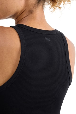 Hemd GO Ribbed Tank - Zwart