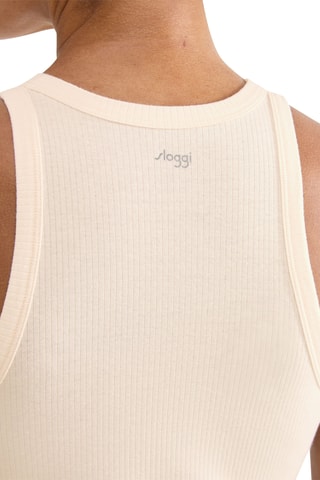 Hemd GO Ribbed Tank - Beige