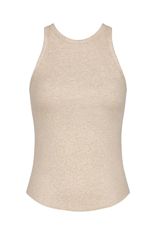 Hemd GO Ribbed Tank - Beige