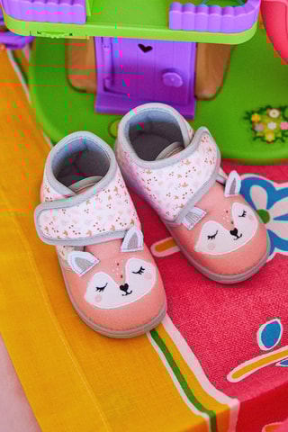 Pantoffels Luna Roze