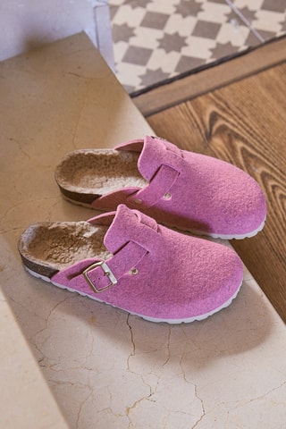 Clogs Rosso Fuchsia
