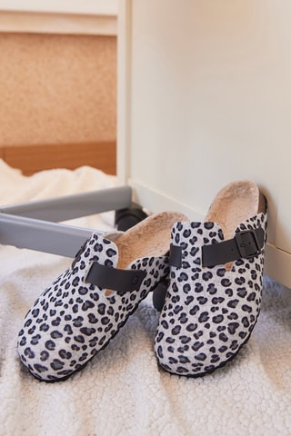 Clogs Rosso Grijs en Zwart