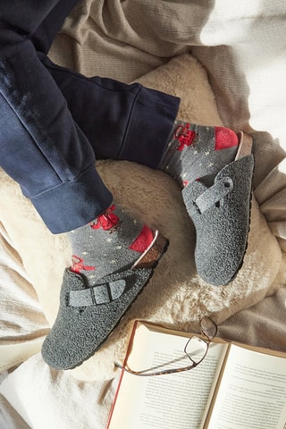 Clogs Rosso Grijs