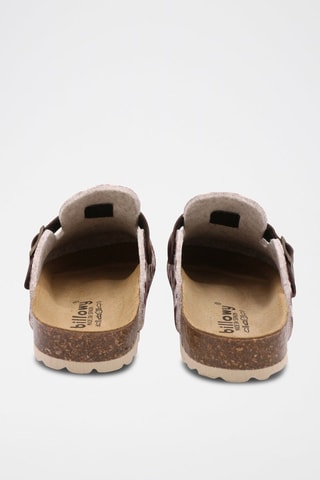 Clogs Rosso 
Ecru en Bruin