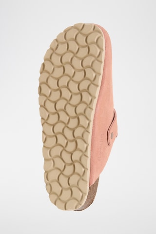 Nubuck Clogs Zueco - Zalmkleurig