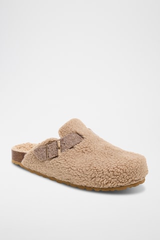 Nubuck Clogs Zueco - Beige