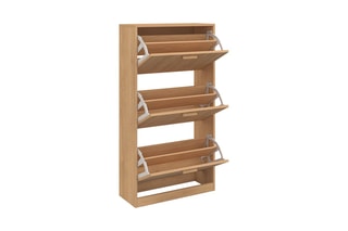Sapateira 3 batentes Faustine - 60 x 24 x 113 cm