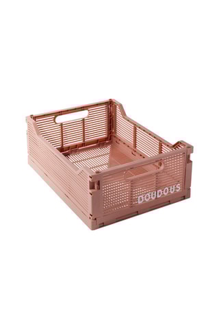 Caisse de rangement pliable "La tête dans les nuages" - 40 x 30 x 15 cm